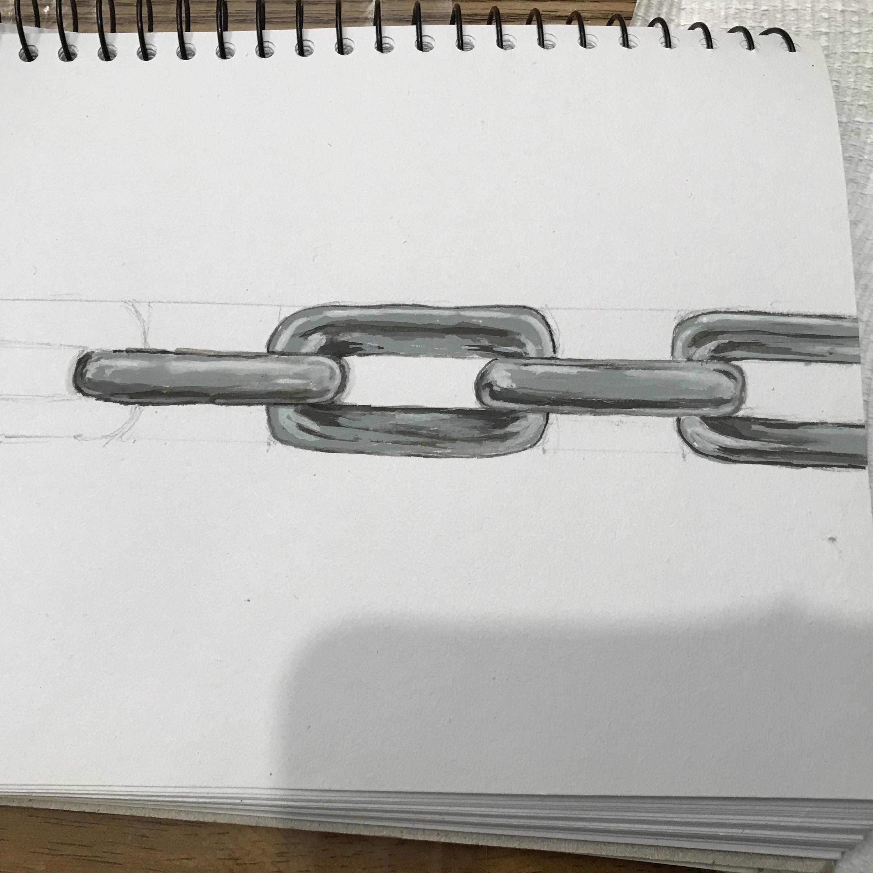 Practicing painting chains Practicing painting chains Gallery